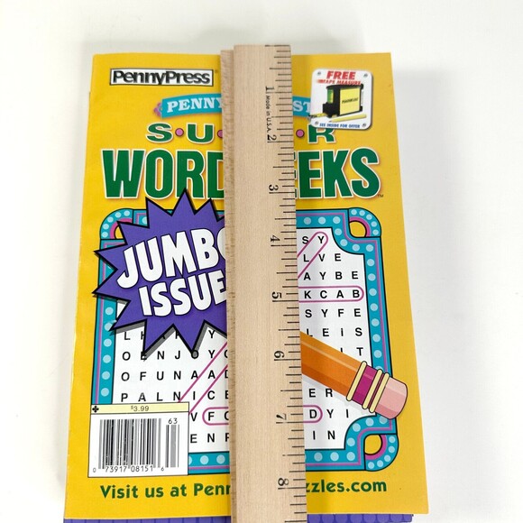 Penny Press Word Seeks Lot of 3 - Picture 12 of 12